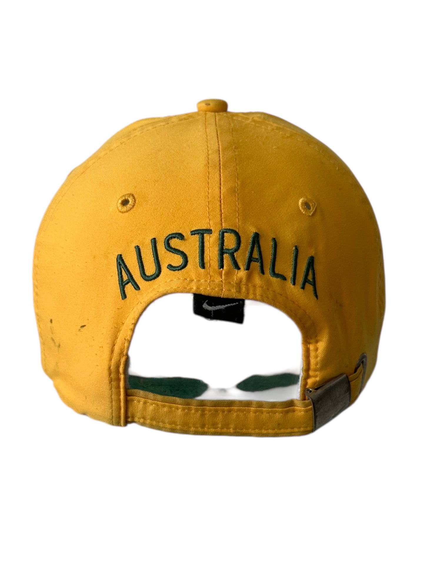 AUSTRALIAN SOCCEROOS NIKE YELLOW DRI FIT HAT