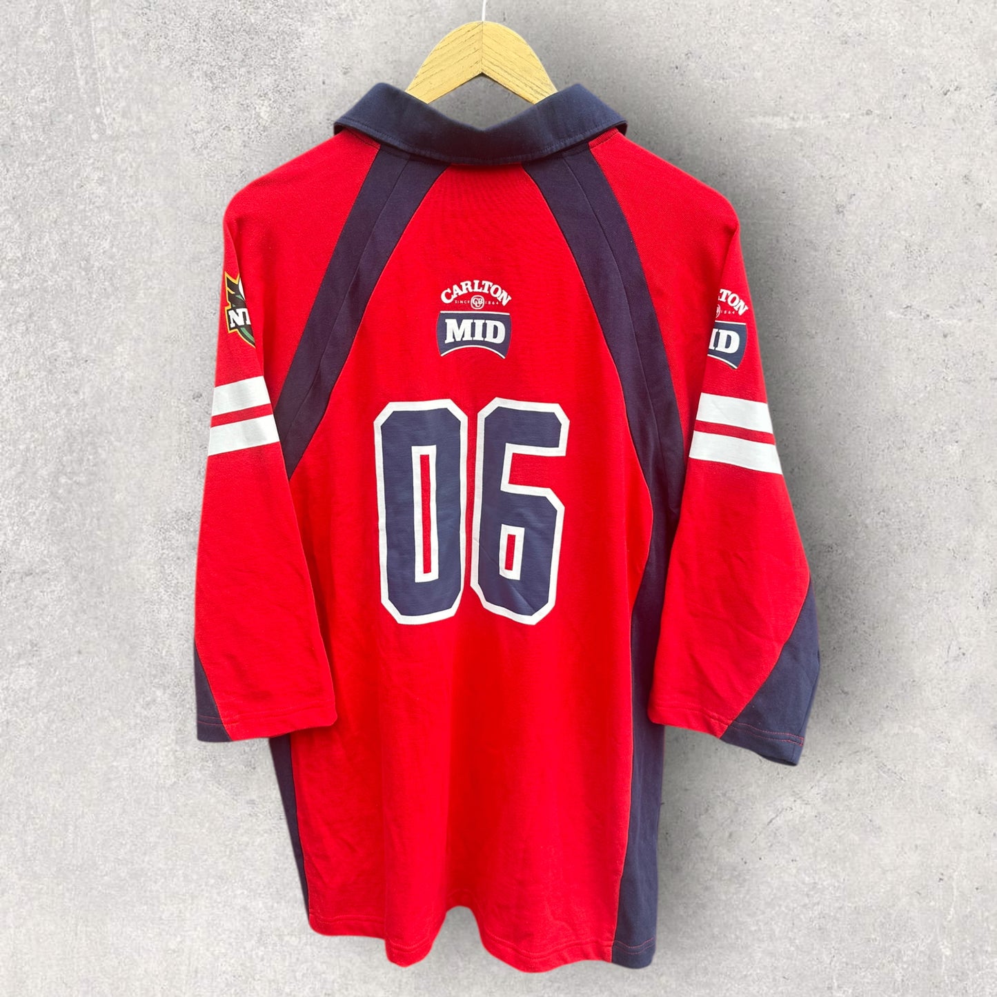 NRL X CARLTON MID 2006 LONG SLEEVE JERSEY