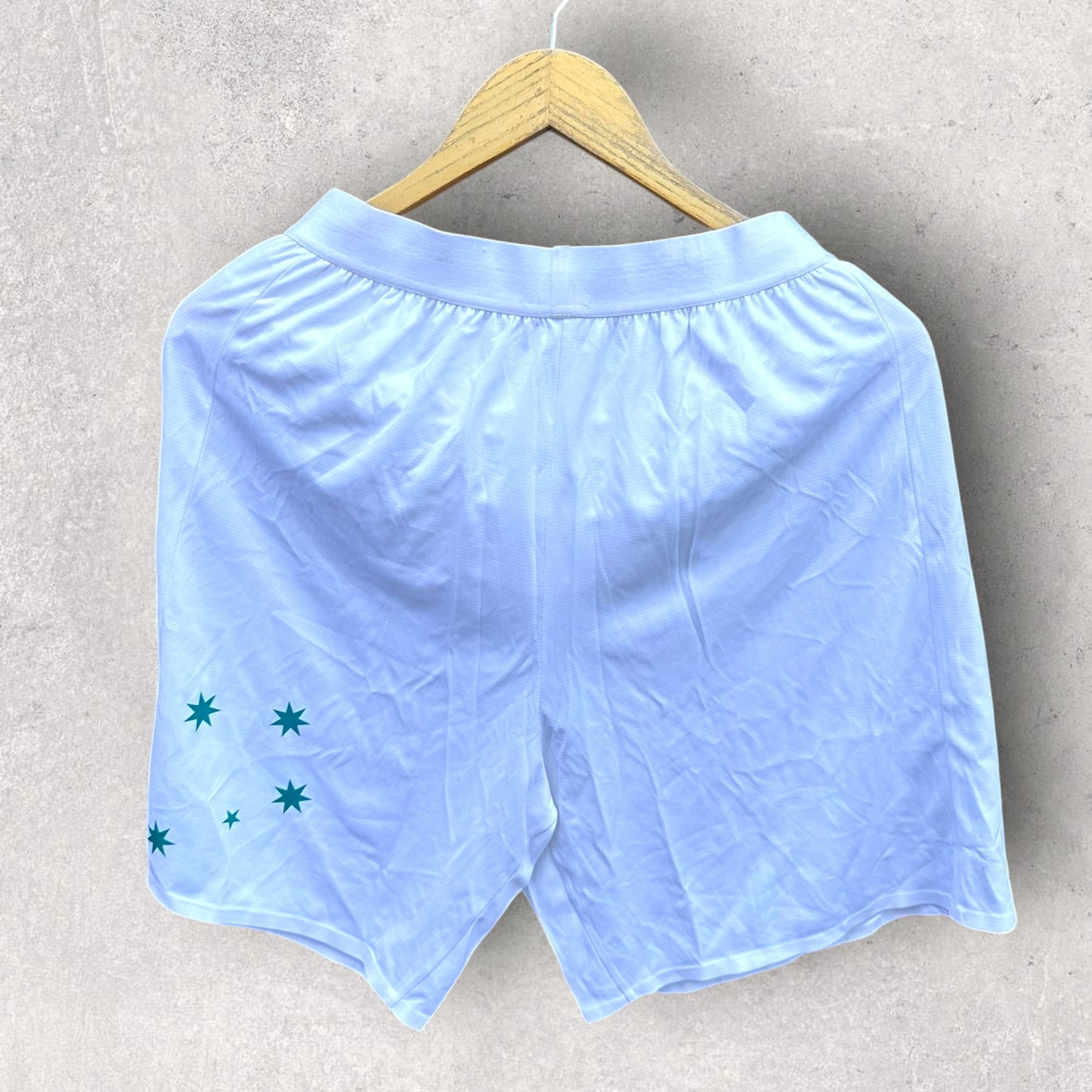 RIO 2016 AUSTRALIAN OLYMPIC GAMES VOLLEYBALL WHITE SHORTS