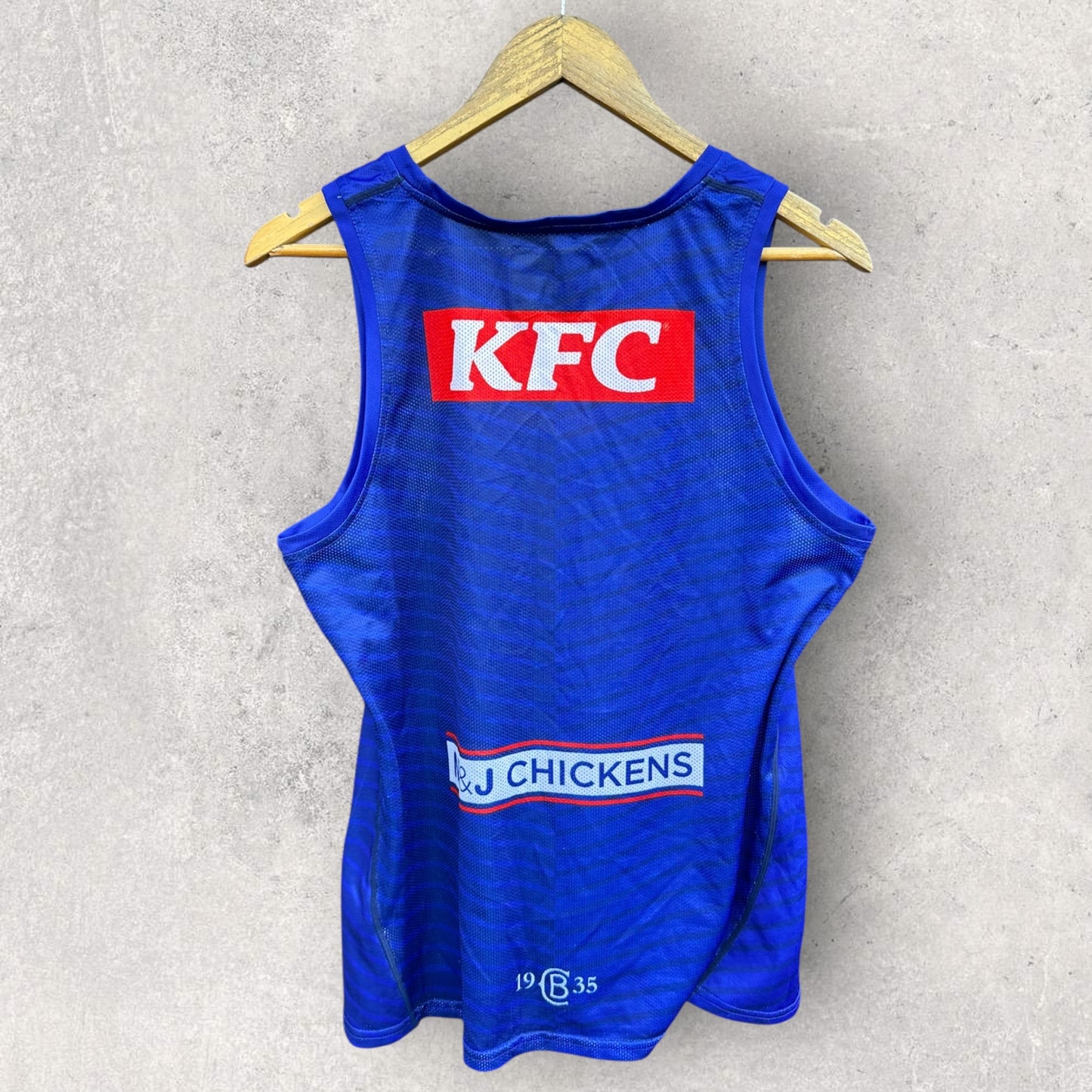 CANTERBURY BULLDOGS 2024 KIDS TRAINING SINGLET
