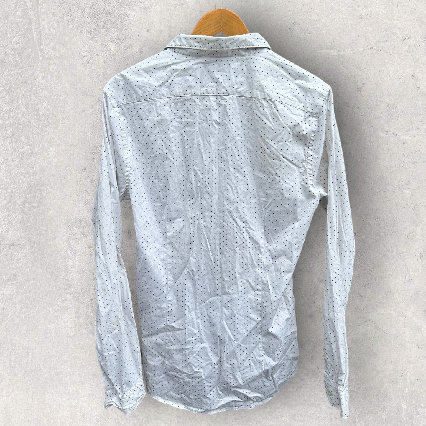 SCOTCH & SODA SLIM FIT WHITE BUTTON UP SHIRT