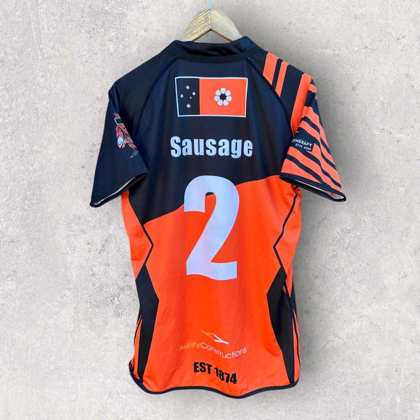 DRUMMOYNE DIRTY REDS DYNASTY MATCH JERSEY