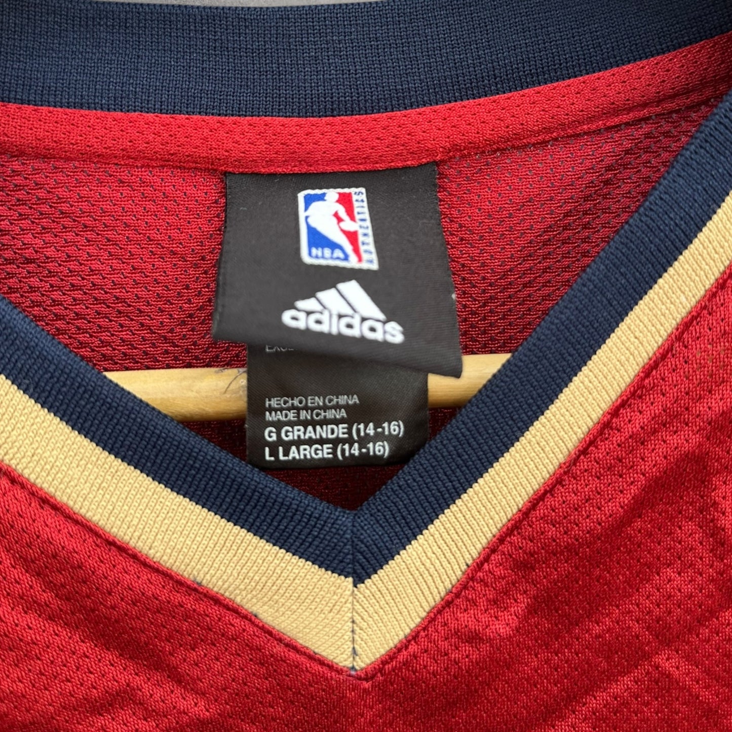 LEBRON JAMES CLEVELAND CAVALIERS ADIDAS VINTAGE NBA KIDS JERSEY