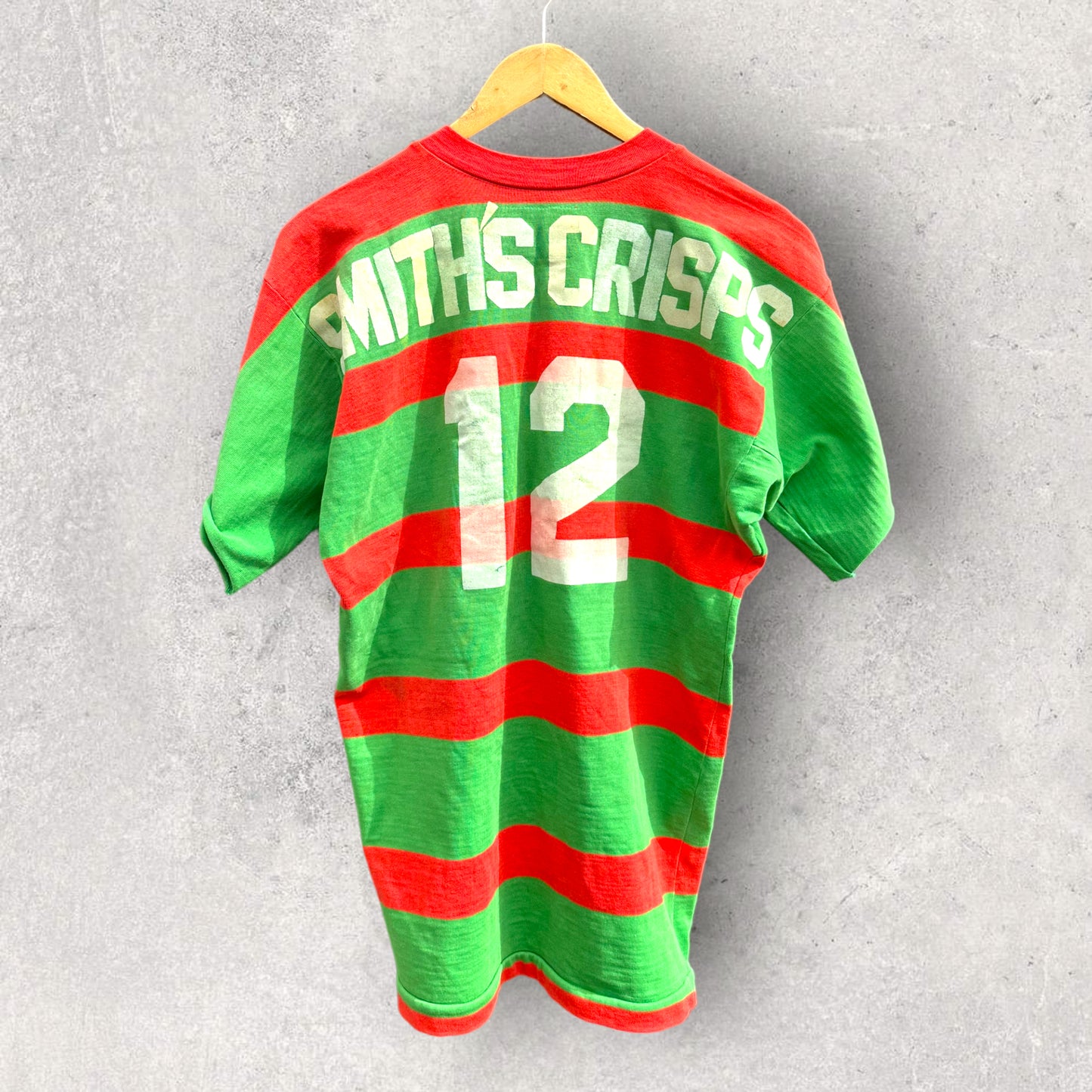 SOUTH SYDNEY RABBITOHS LATE 80s SMITHS CRISPS JERSEY