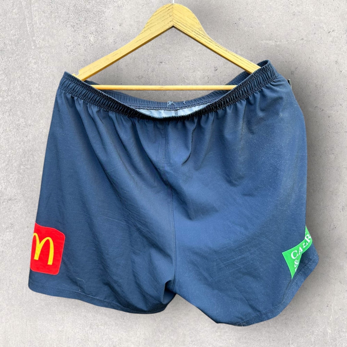 PARRAMATTA EELS MACRON BLUE TRAINING SHORTS