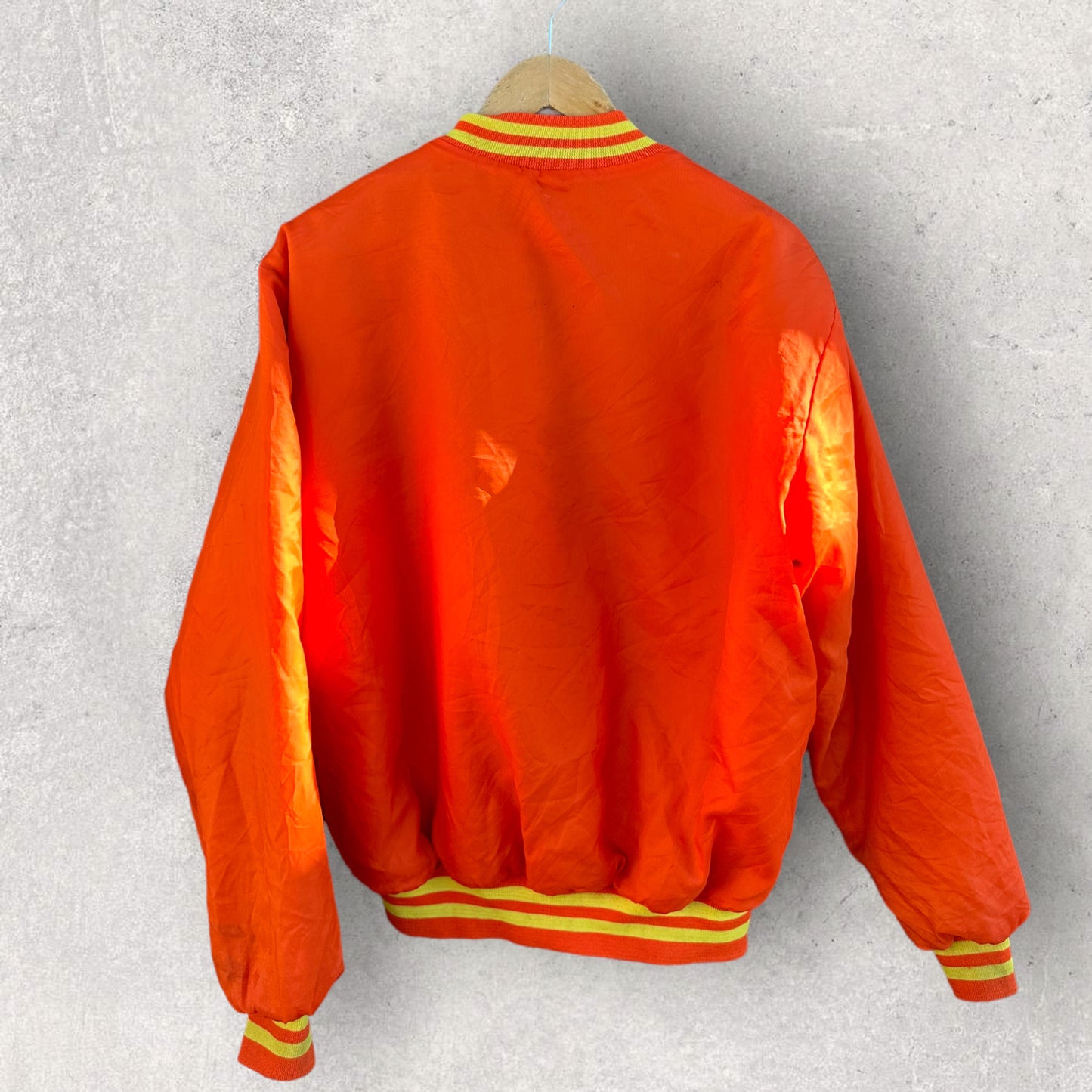 GARST VINTAGE ORANGE BOMBER JACKET