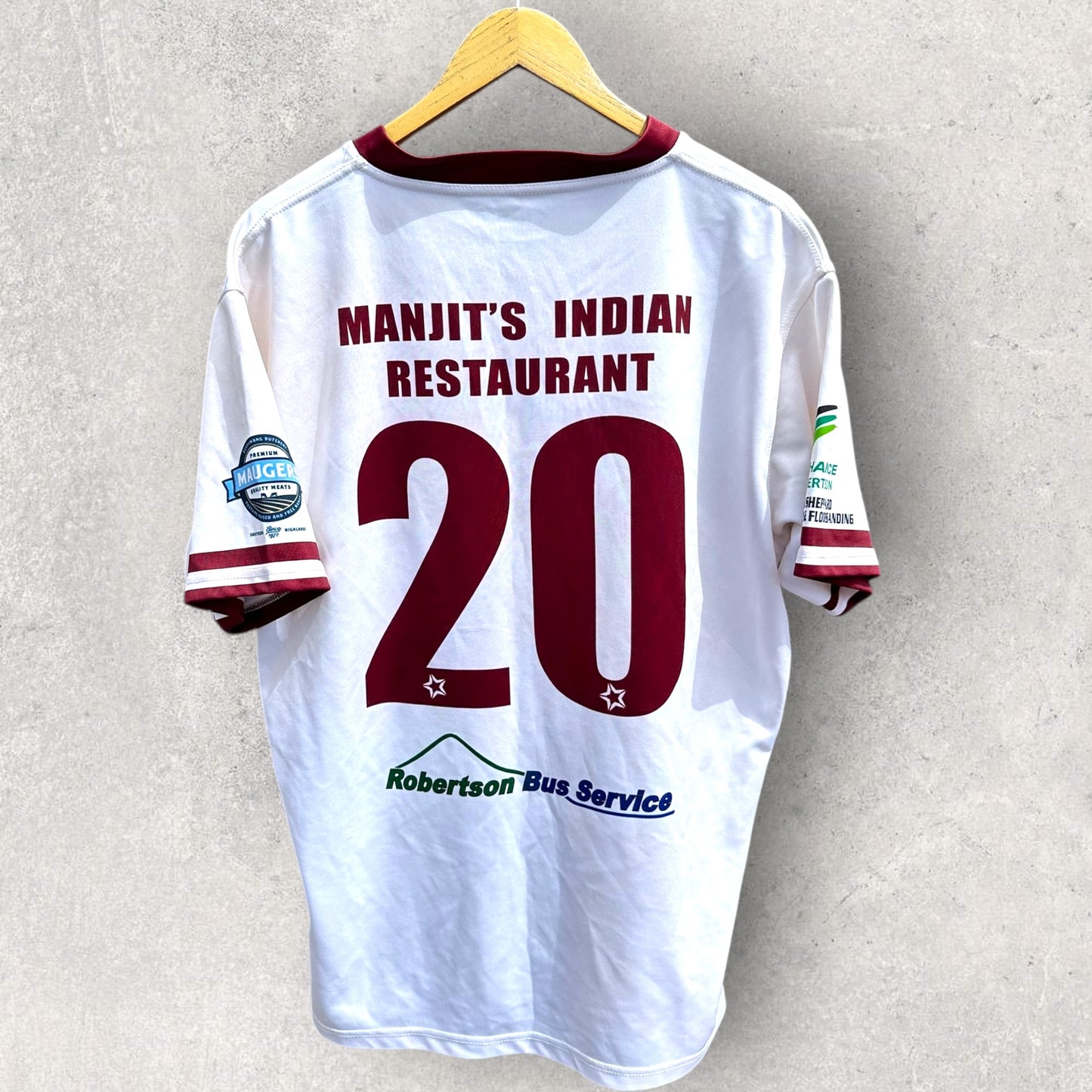 ROBERTSON-BURRAWANG SPUDDIES CRL RUGBY LEAGUE JERSEY