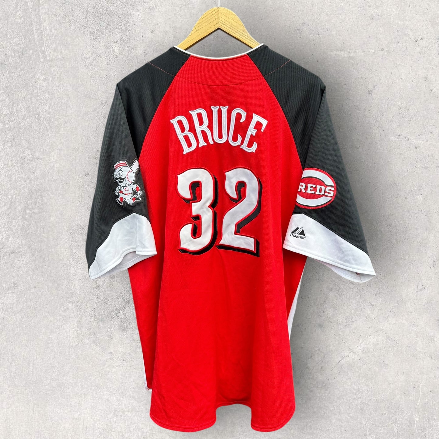 JAY BRUCE CINCINNATI REDS MLB BASEBALL JERSEY
