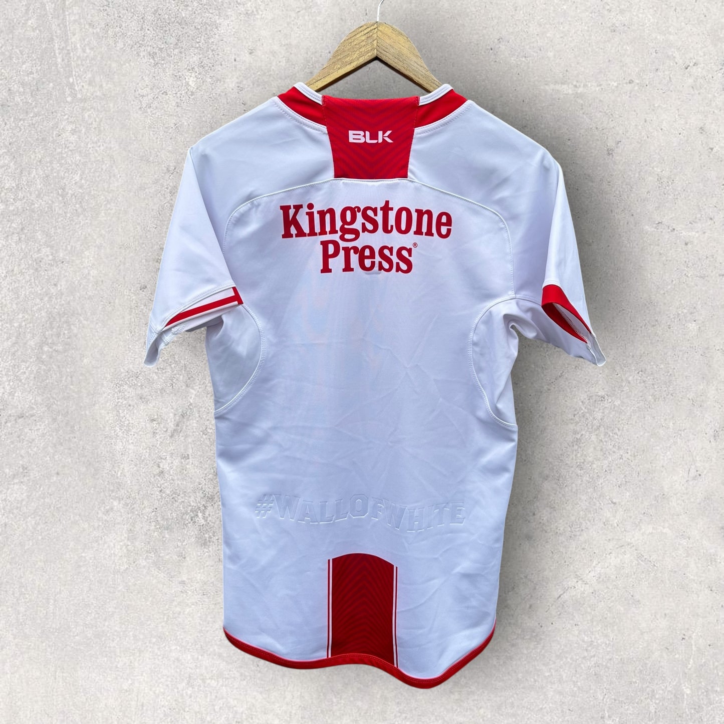 England Rugby League 2016 BLK Player Cut GPS Jersey