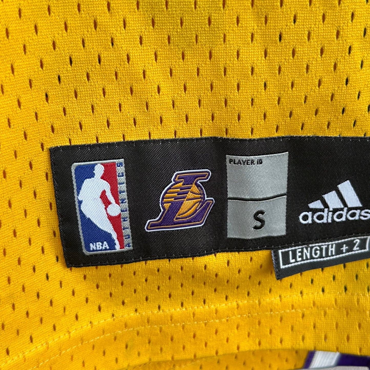 KOBE BRYANT LOS ANGELES LAKERS ADIDAS VINTAGE NBA JERSEY
