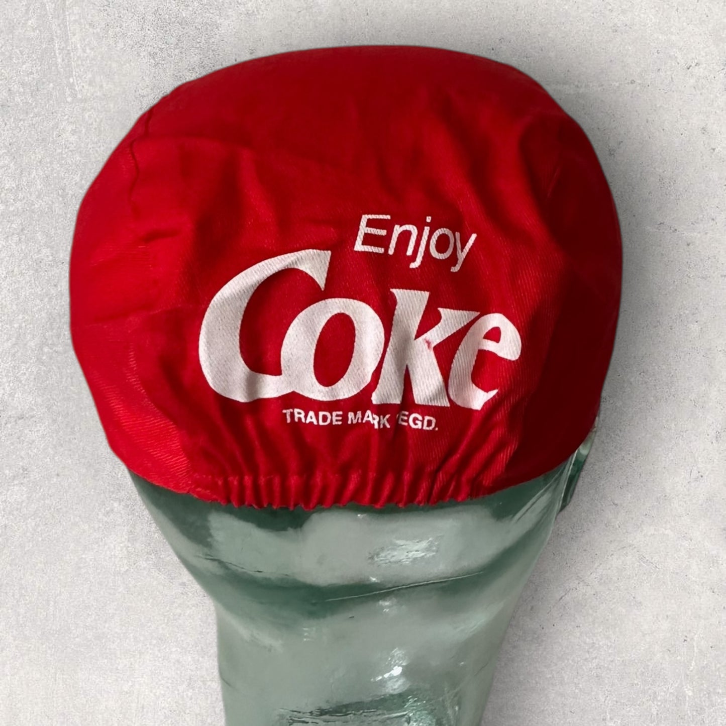 COCA COLA VINTAGE RED SKULL CAP
