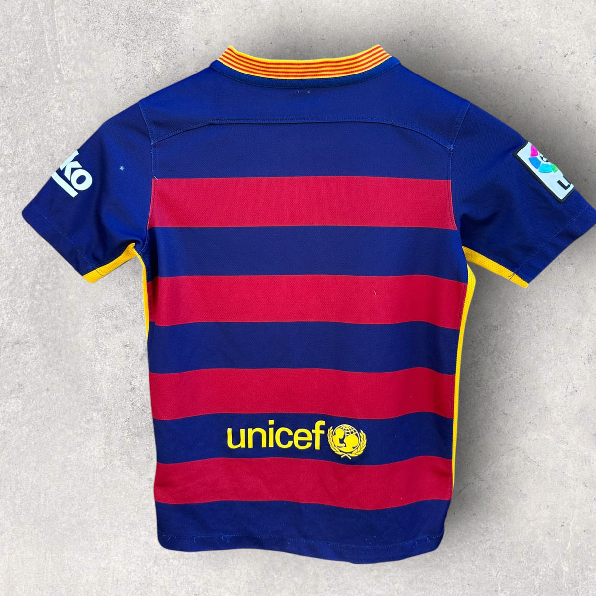 Barcelona FC 2015-2016 Nike Home Football Jersey