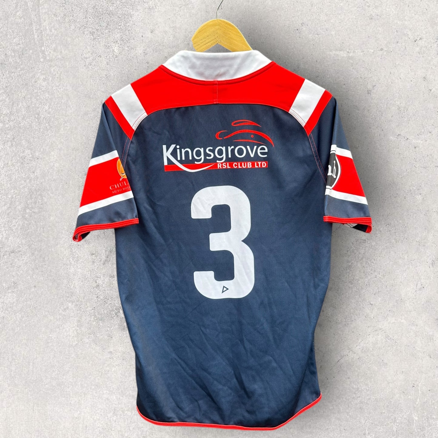 ST GEORGE DRAGONS RUGBY LEAGUE MATCH ISC JERSEY