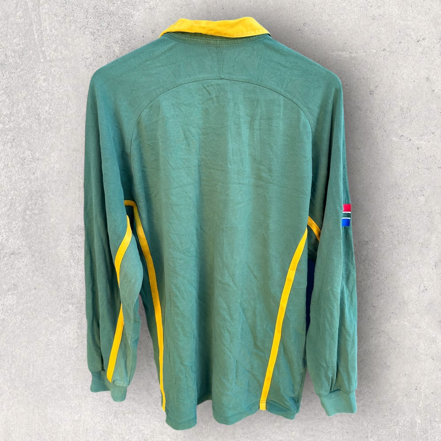 SOUTH AFRICAN SPRINGBOKS NIKE VINTAGE LONG SLEEVE RUGBY UNION JERSEY