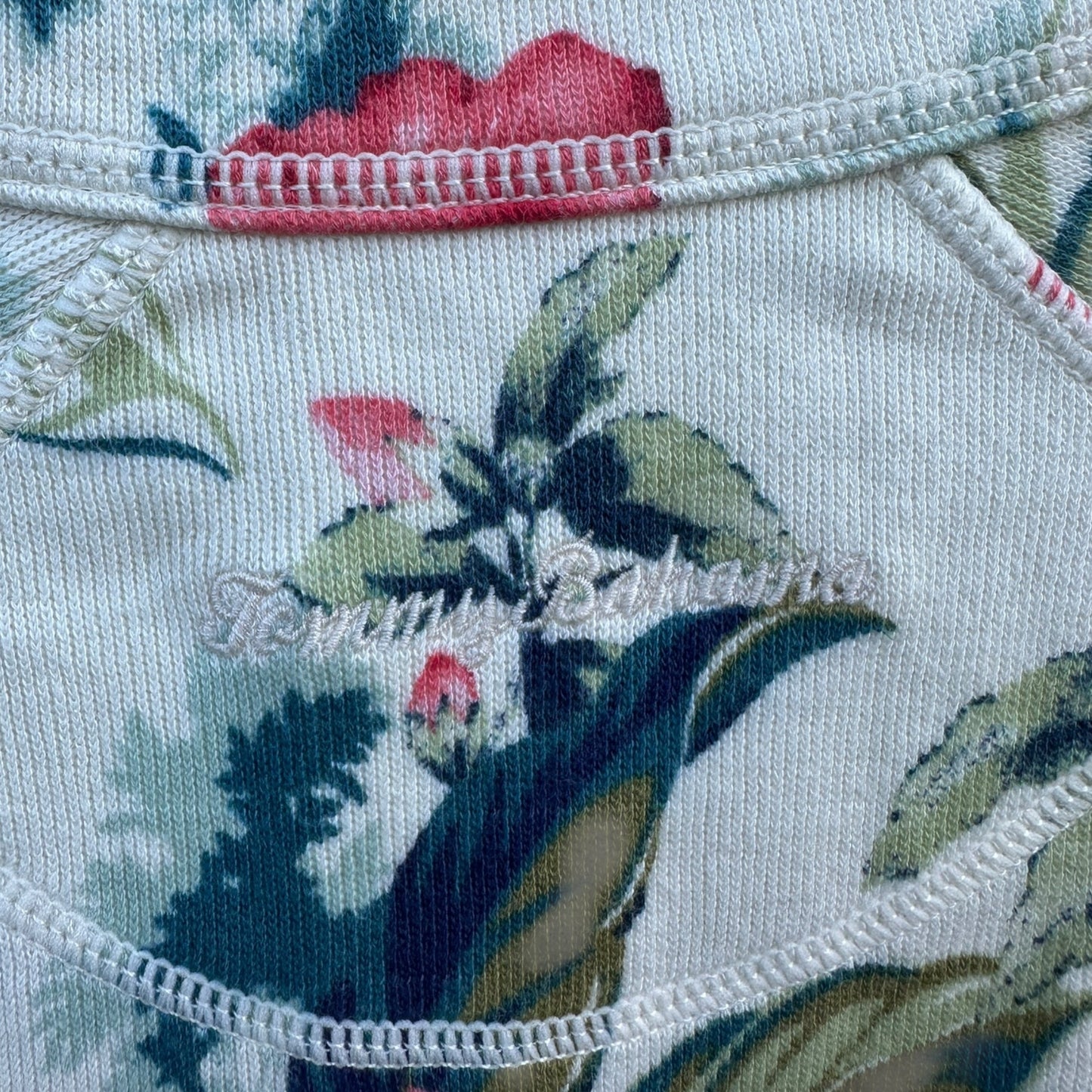 TOMMY BAHAMA WOMENS FULL ZIP FLORAL JACKET