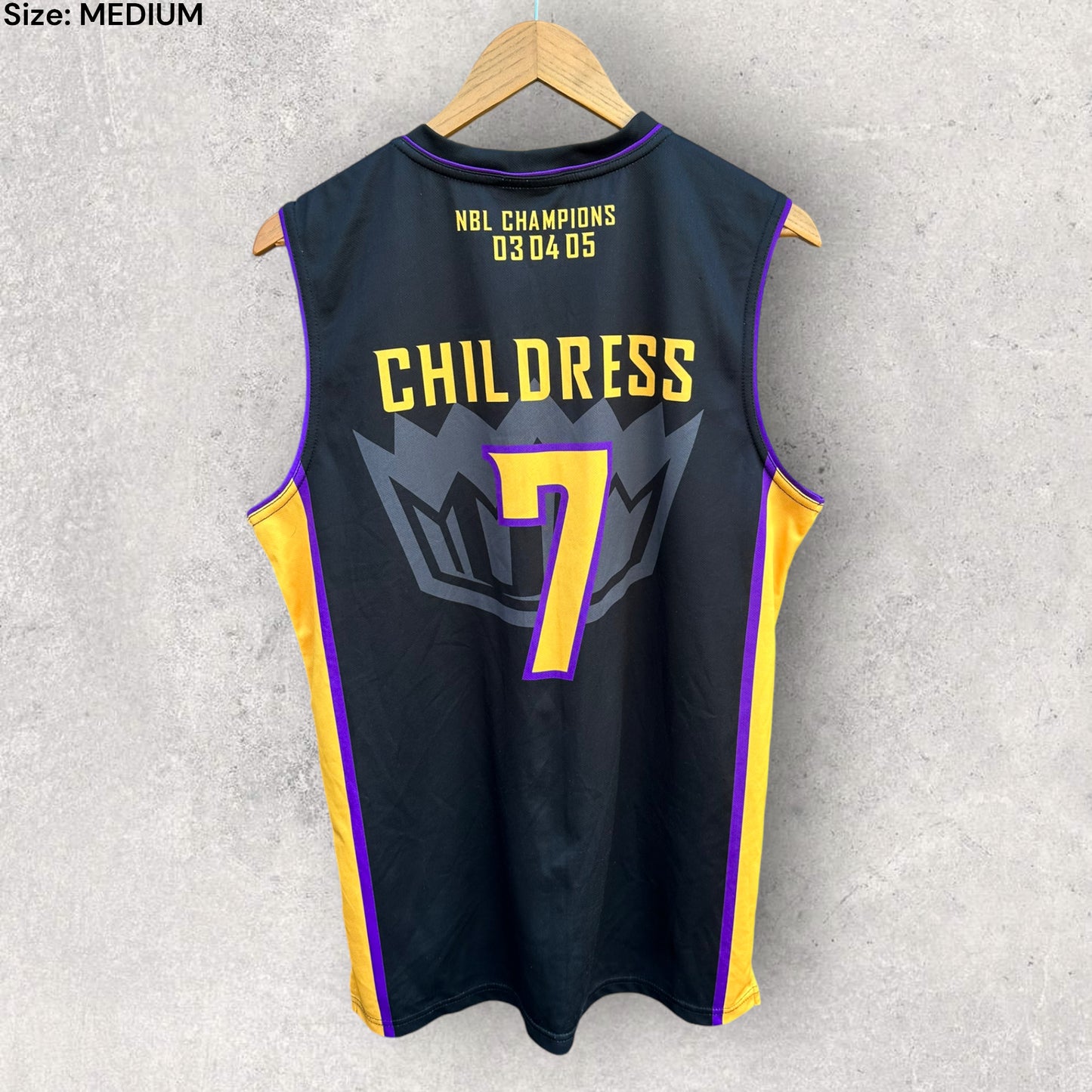 SYDNEY KINGS JOSH CHILDRESS ISC JERSEY