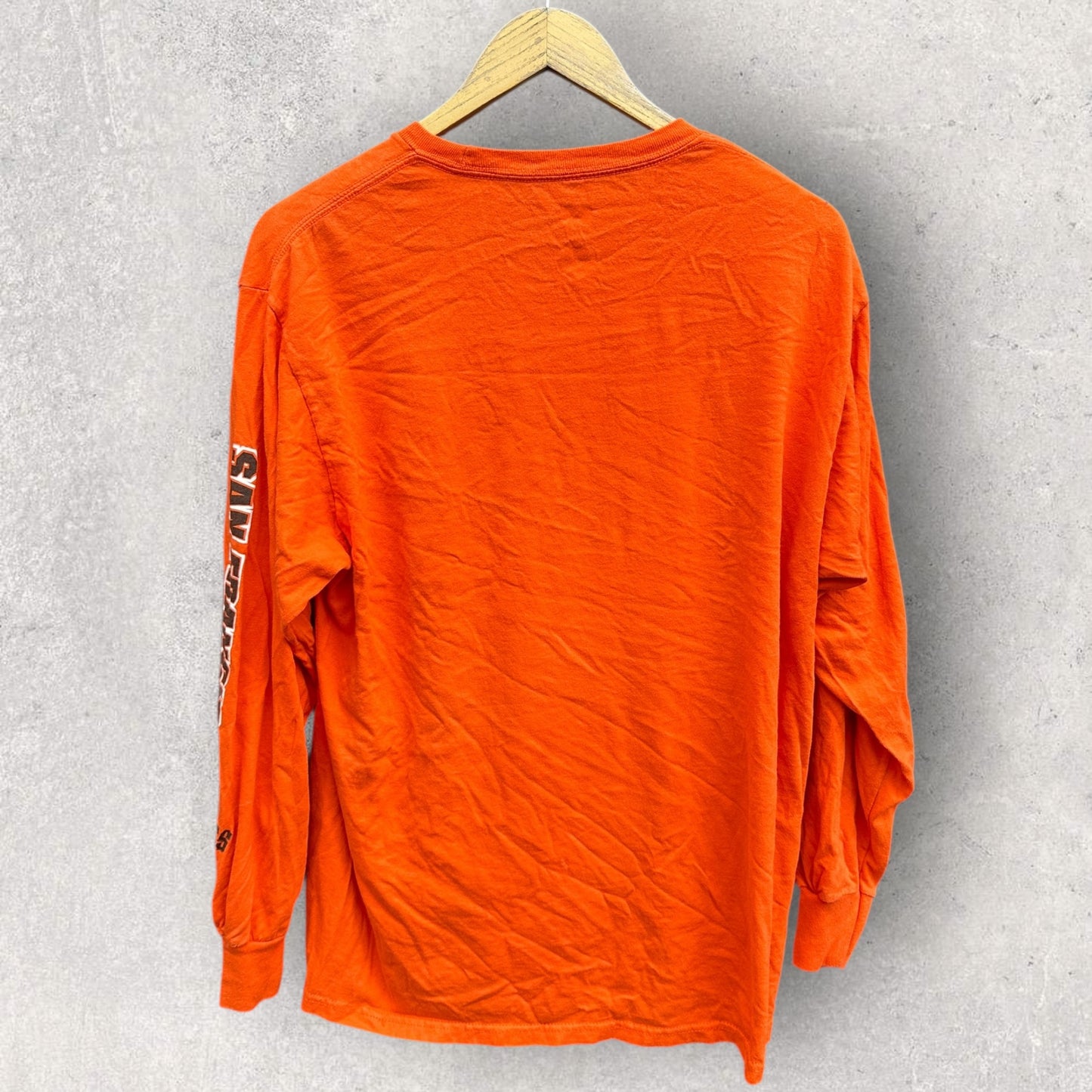 SAN FRANCISCO GIANTS ORANGE LONG SLEEVE MLB SHIRT