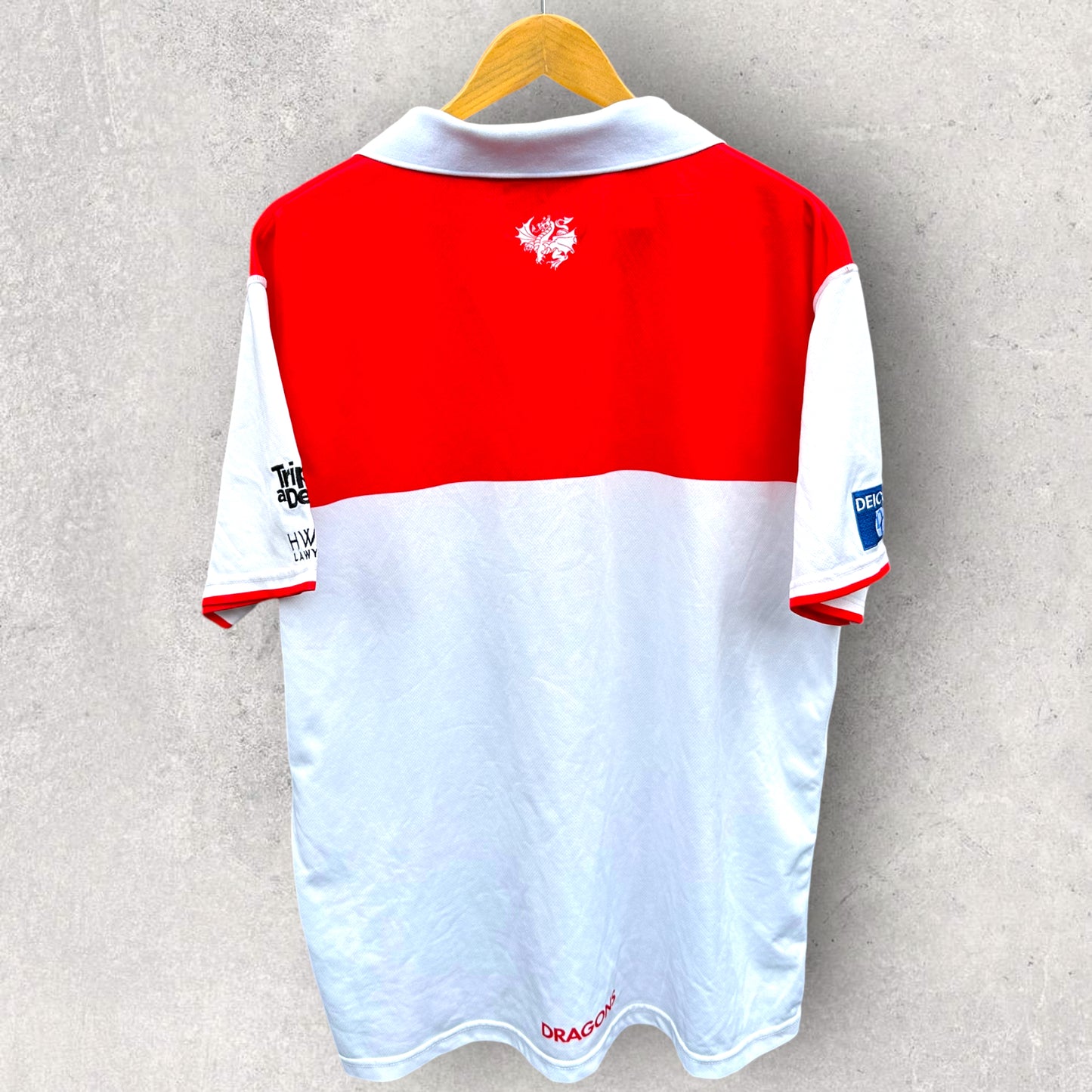 ST GEORGE ILLAWARRA DRAGONS CLASSIC MEDIA POLO