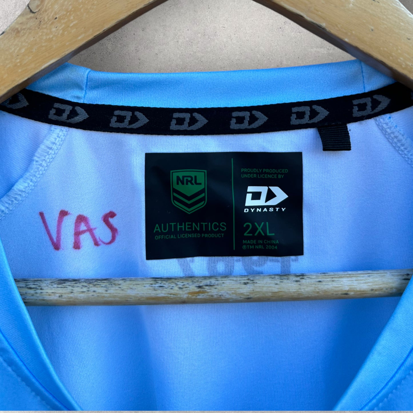 CRONULLA SHARKS PLAYER WORN TRAINING SHIRT