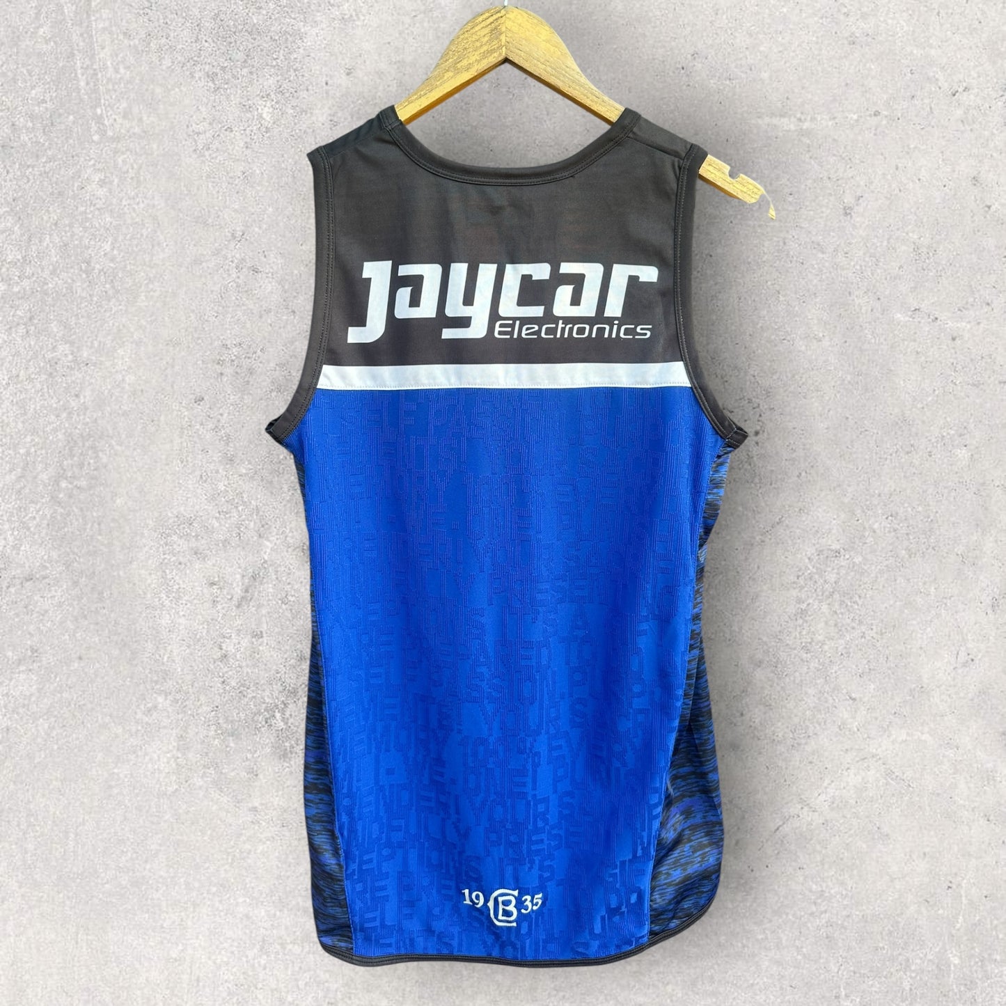 CANTERBURY BULLDOGS JAYCAR TRAINING SINGLET