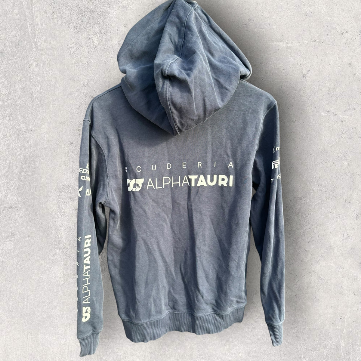 Alpha Tauri SCUDERIA Racing Blue Pullover Hooded Jumper