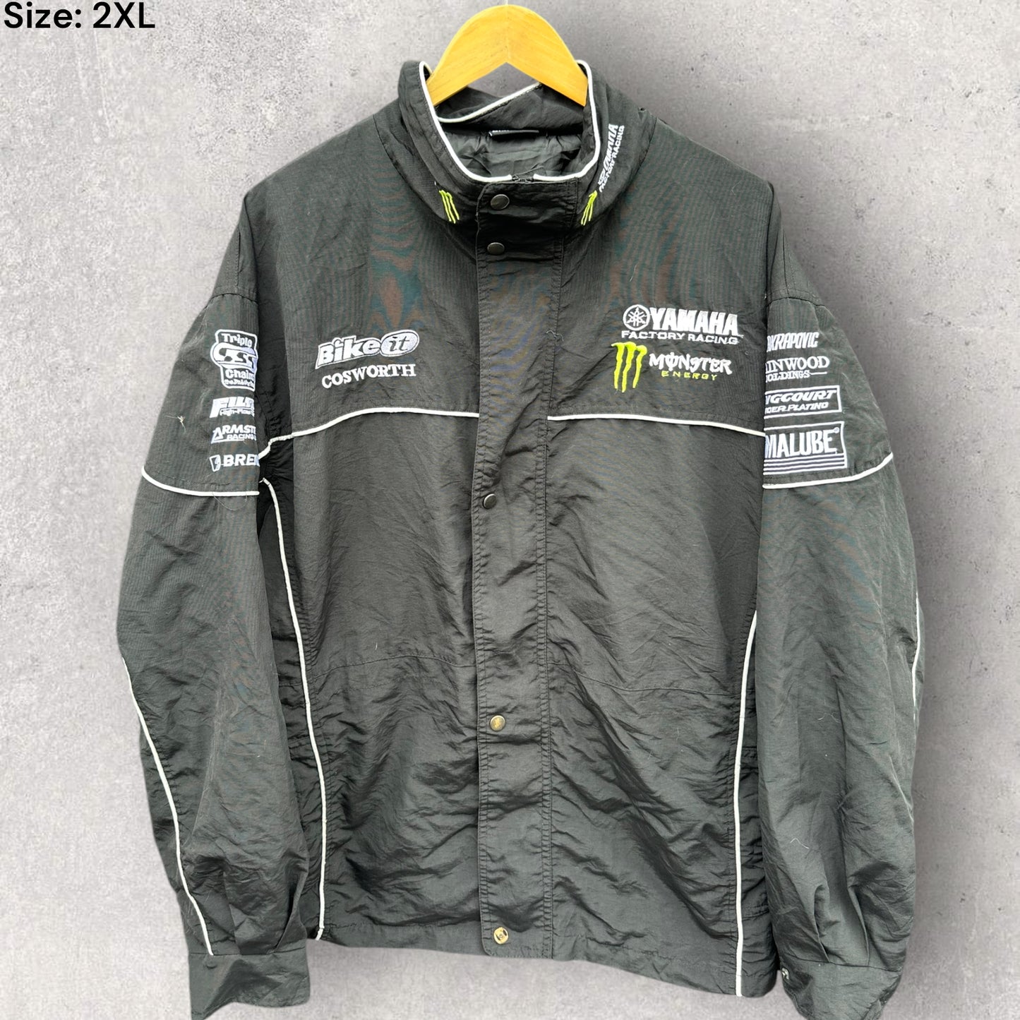 MONSTER ENERGY X YAMAHA RACING BLACK JACKET