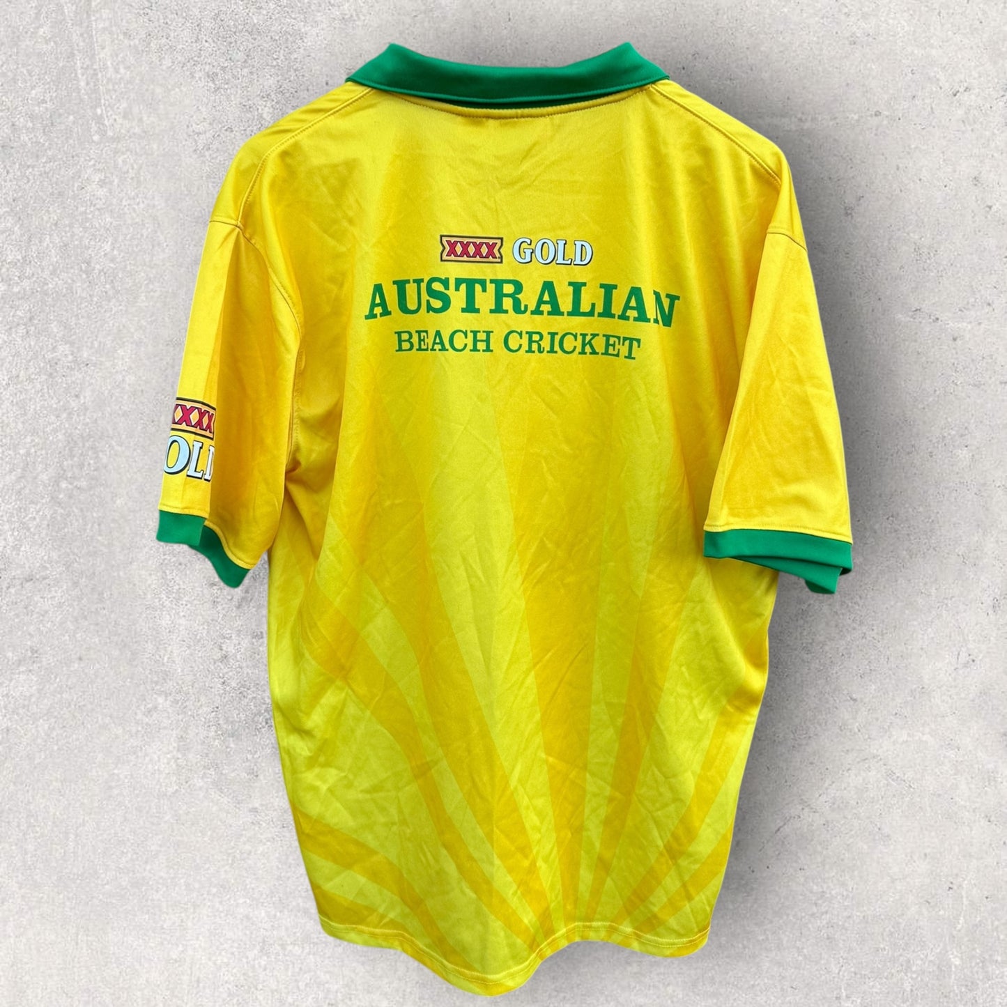 AUSTRALIAN BEACH CRICKET REEBOK JERSEY