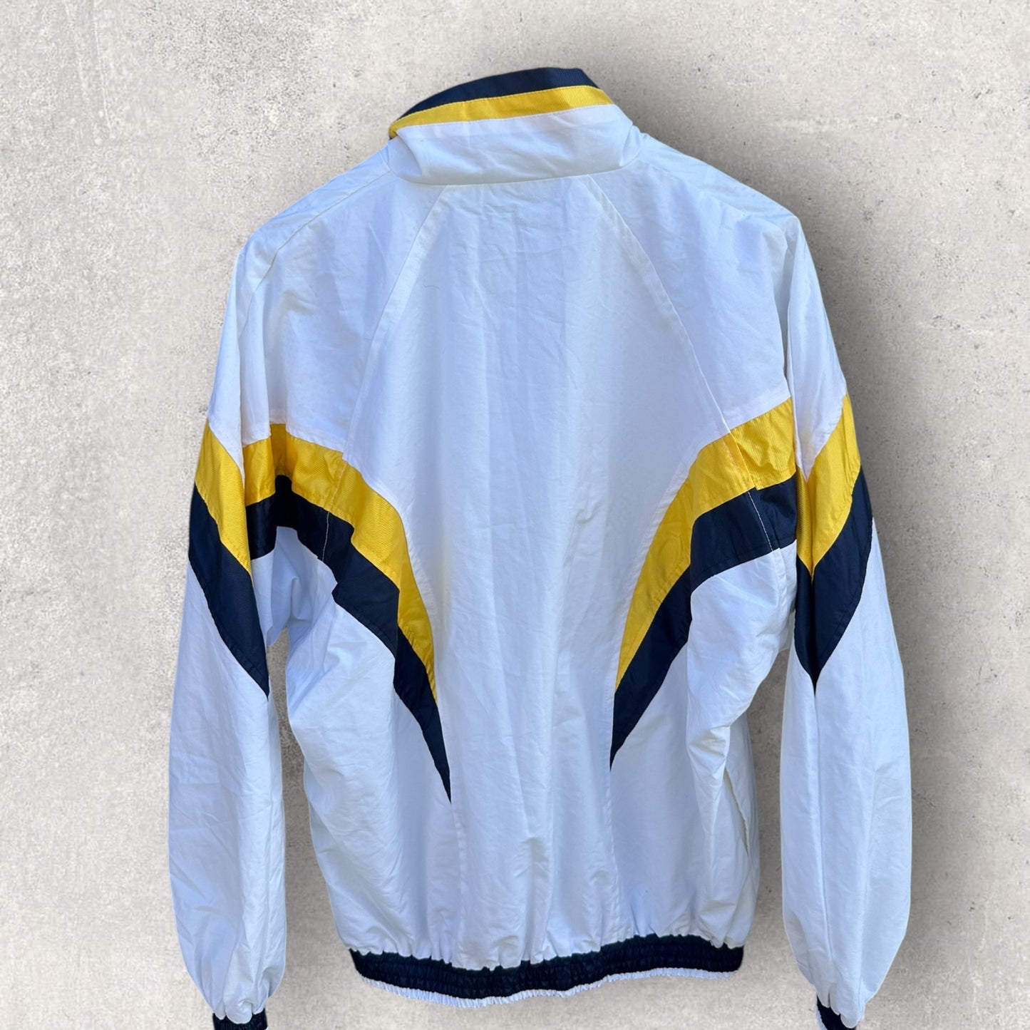 SCOTLAND FOOTBALL UMBRO WHITE WINDBREAKER JACKET