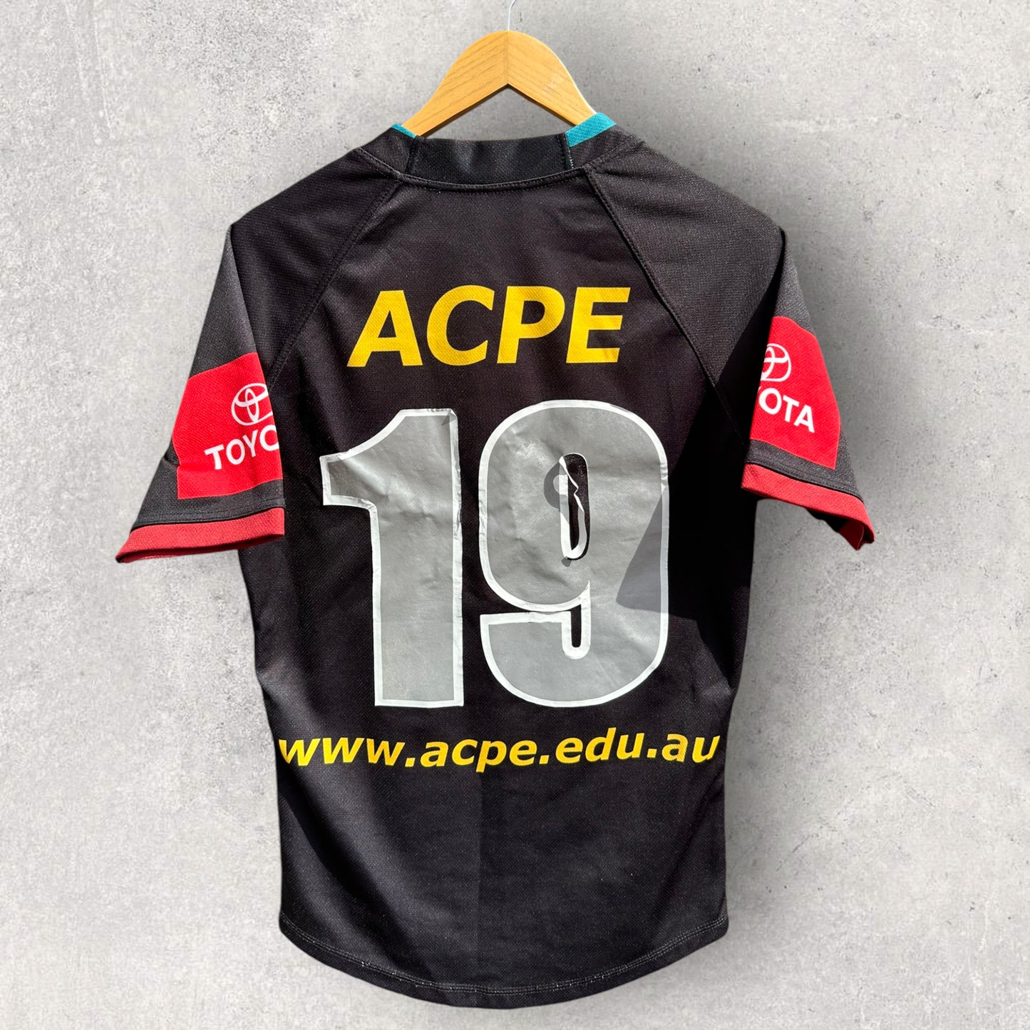 PENRITH PANTHERS TOYOTA CUP #19 MATCH JERSEY