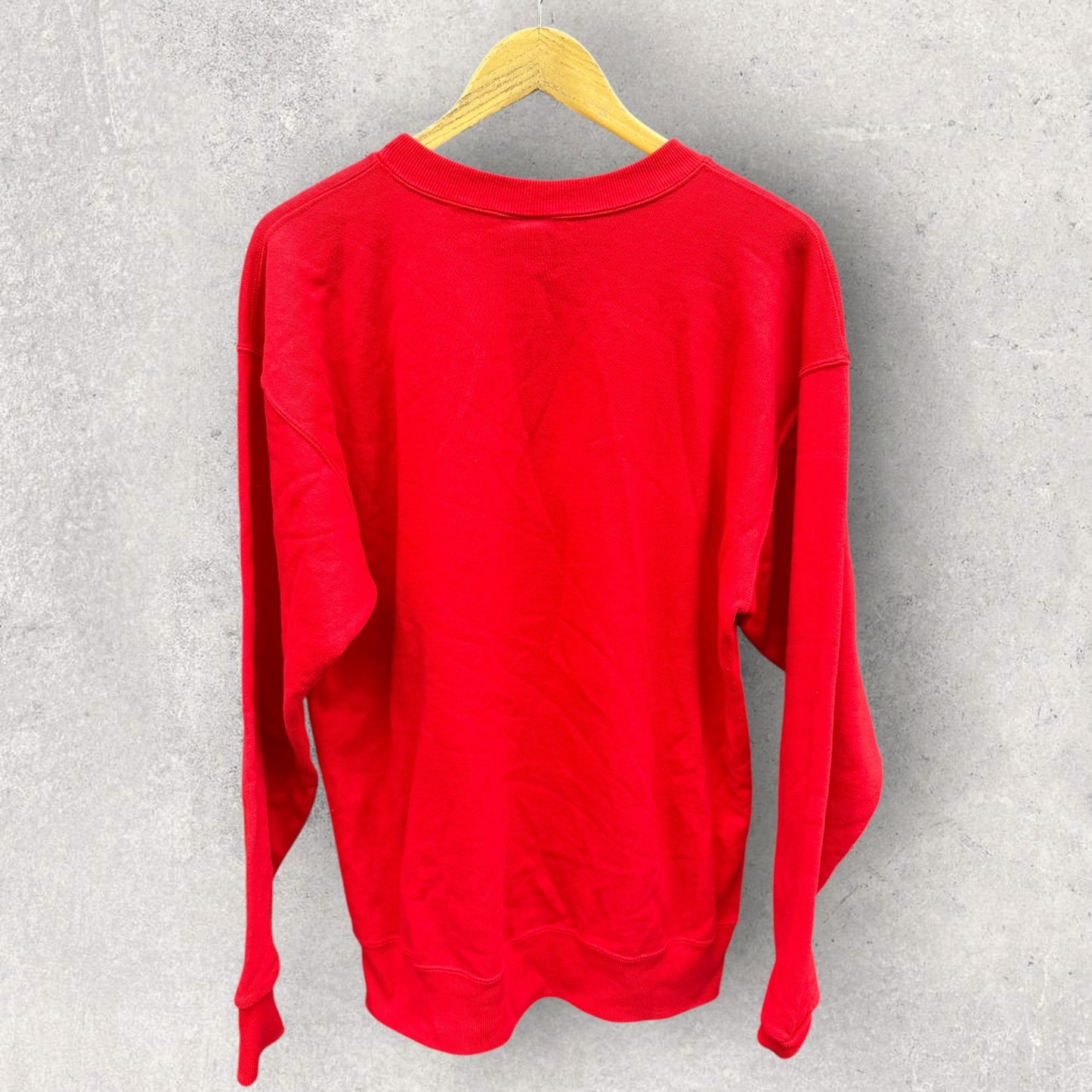 SAN FRANCISCO 49ERS NUTMEG VINTAGE RED PULLOVER JUMPER MADE IN USA