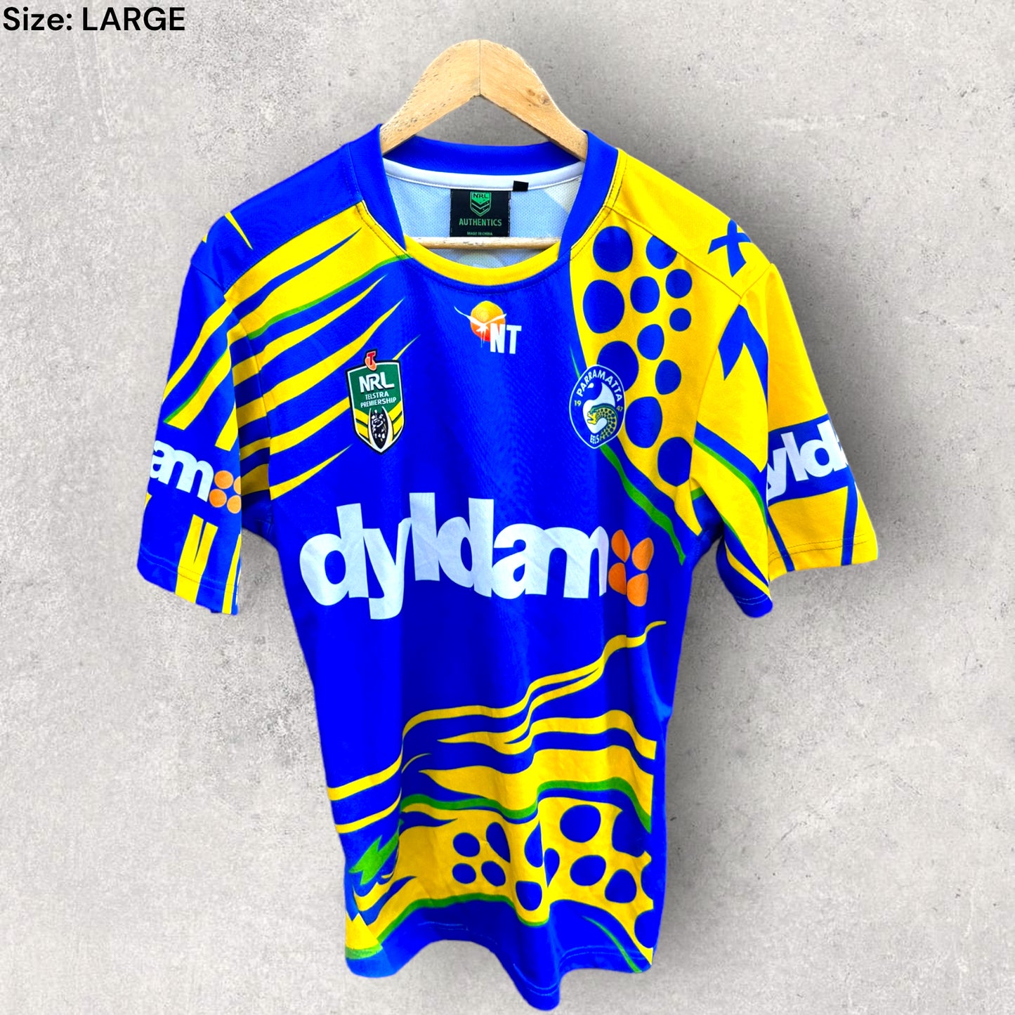 PARRAMATTA EELS 2016 ALTERNATE ‘NORTHERN TERRITORY’ JERSEY