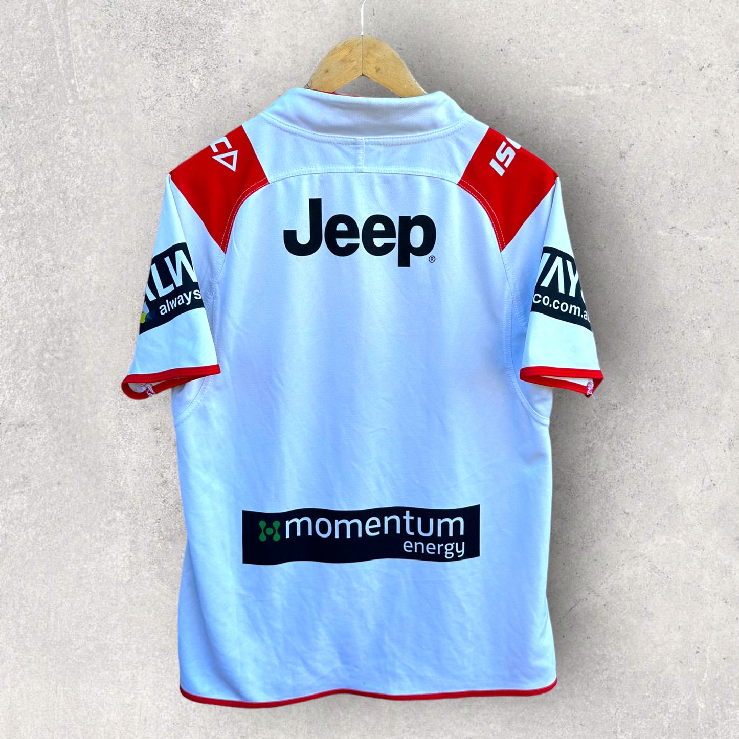 ST GEORGE ILLAWARRA DRAGONS 2014 HOME JERSEY