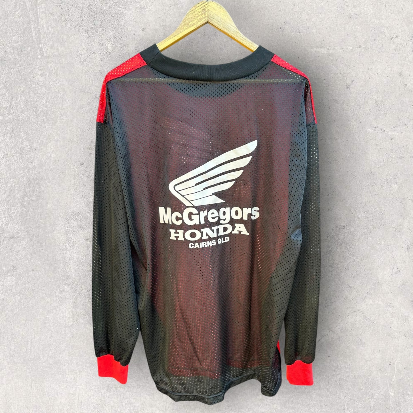 McGREGORS HONDA CAIRNS VINTAGE MOTORBIKE JERSEY