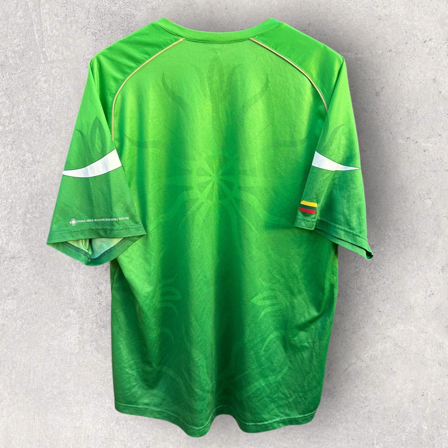 LITHUANIA 2008 BEIJING OLYMPIC GAMES FOOTBALL JERSEY