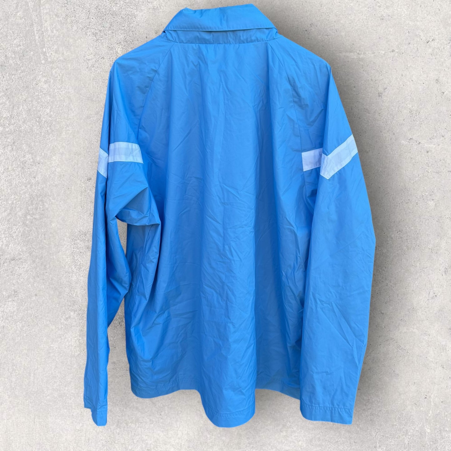 MANCHESTER CITY PUMA SKY BLUE WINDBREAKER HOODED JACKET