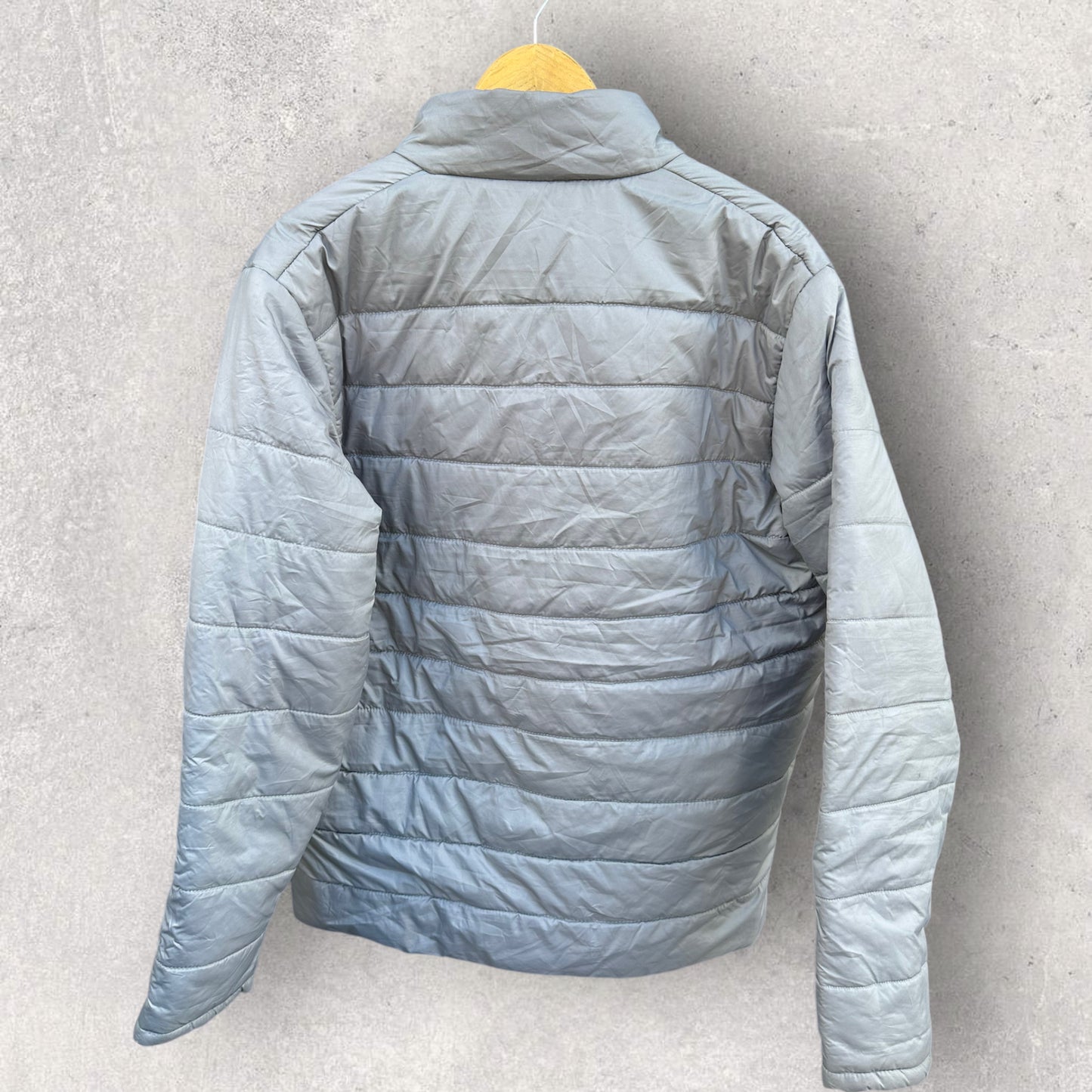 SUPERDRY GREY PUFFER JACKET