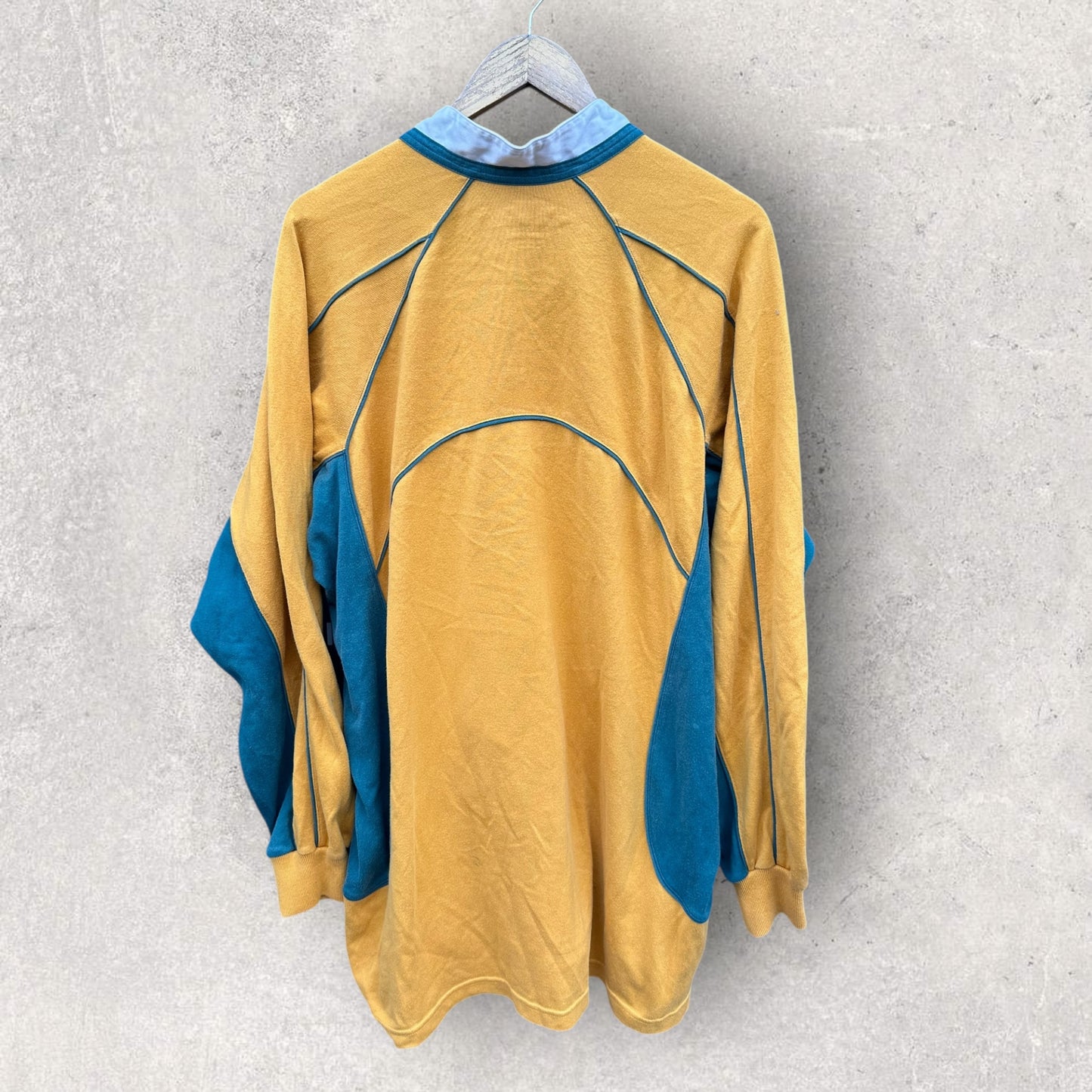 AUSTRALIAN WALLABIES CANTERBURY VINTAGE COTTON LONG SLEEVE JERSEY