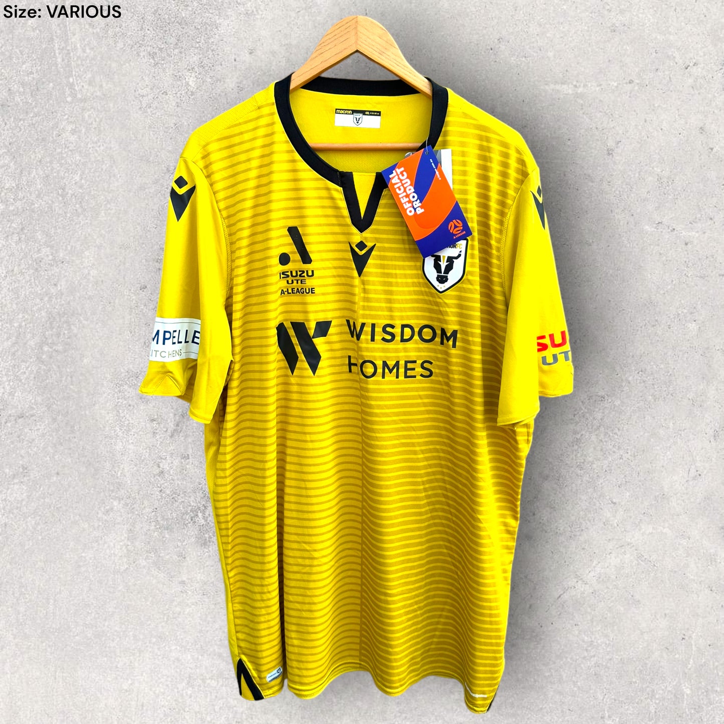 MACARTHUR BULLS FC 2021-2022 AWAY JERSEY BRAND NEW WITH TAGS