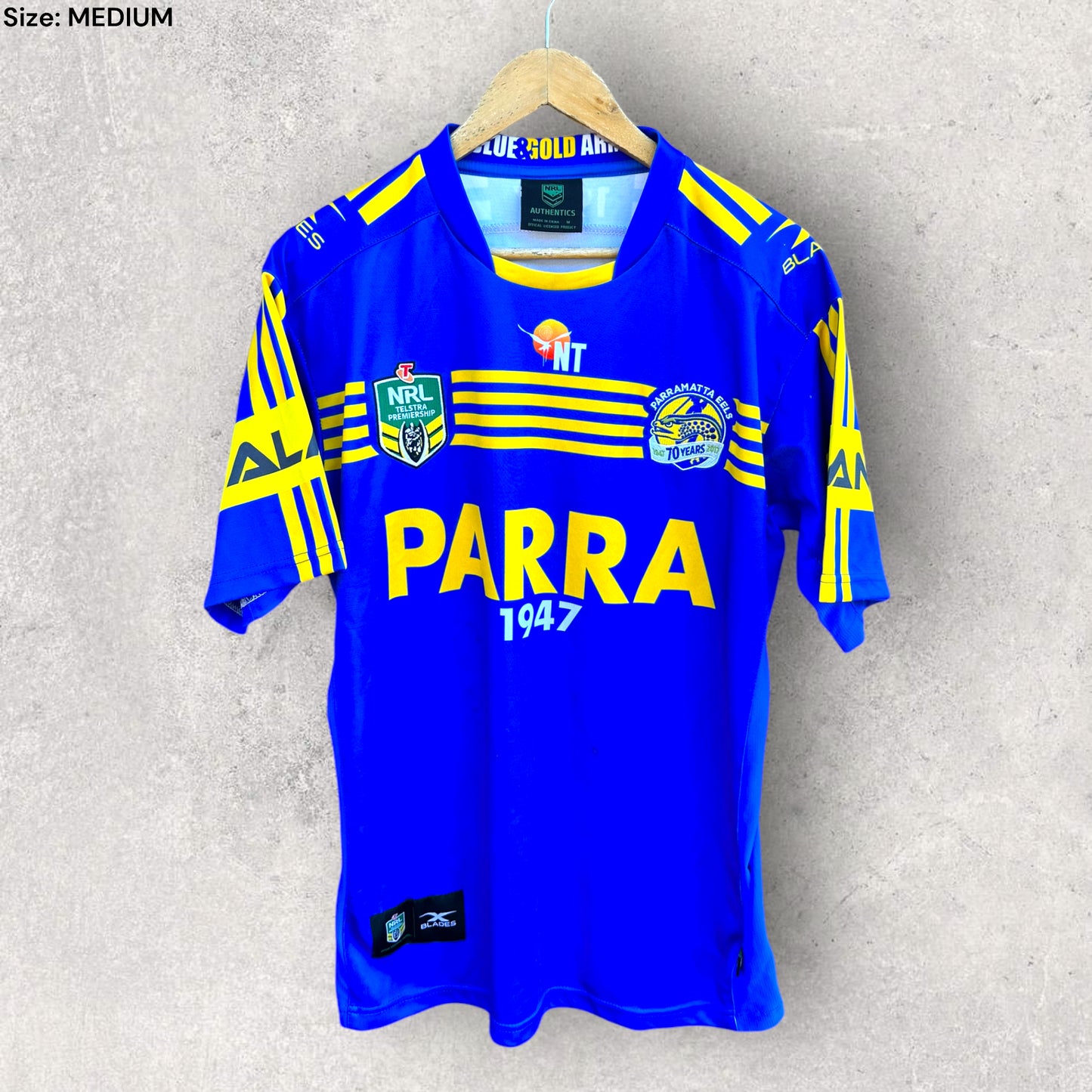 PARRAMATTA EELS 2017 HOME JERSEY