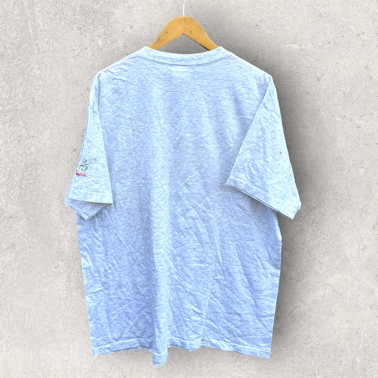 PLANET HOLLYWOOD WALT DISNEY WORLD 1991 VINTAGE SINGLE STITCHED T-SHIRT