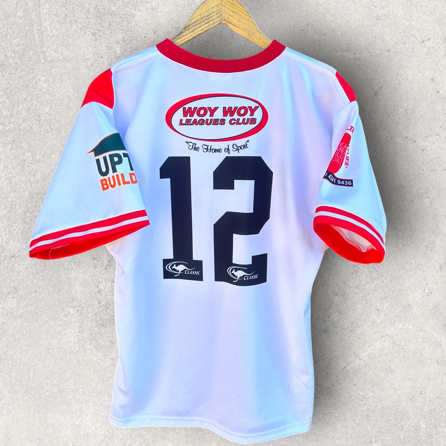 Woy Woy Roosters Country Rugby League Match Jersey