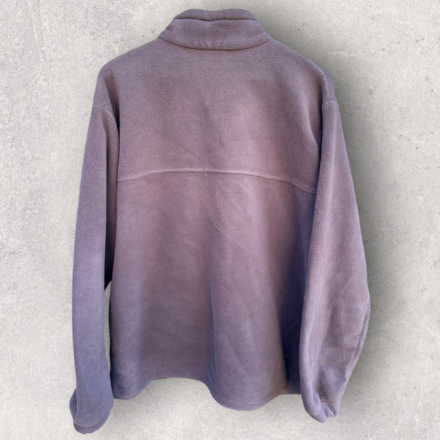 KATHMANDU ALTICA VINTAGE BROWN CHEST ZIP FLEECE JACKET