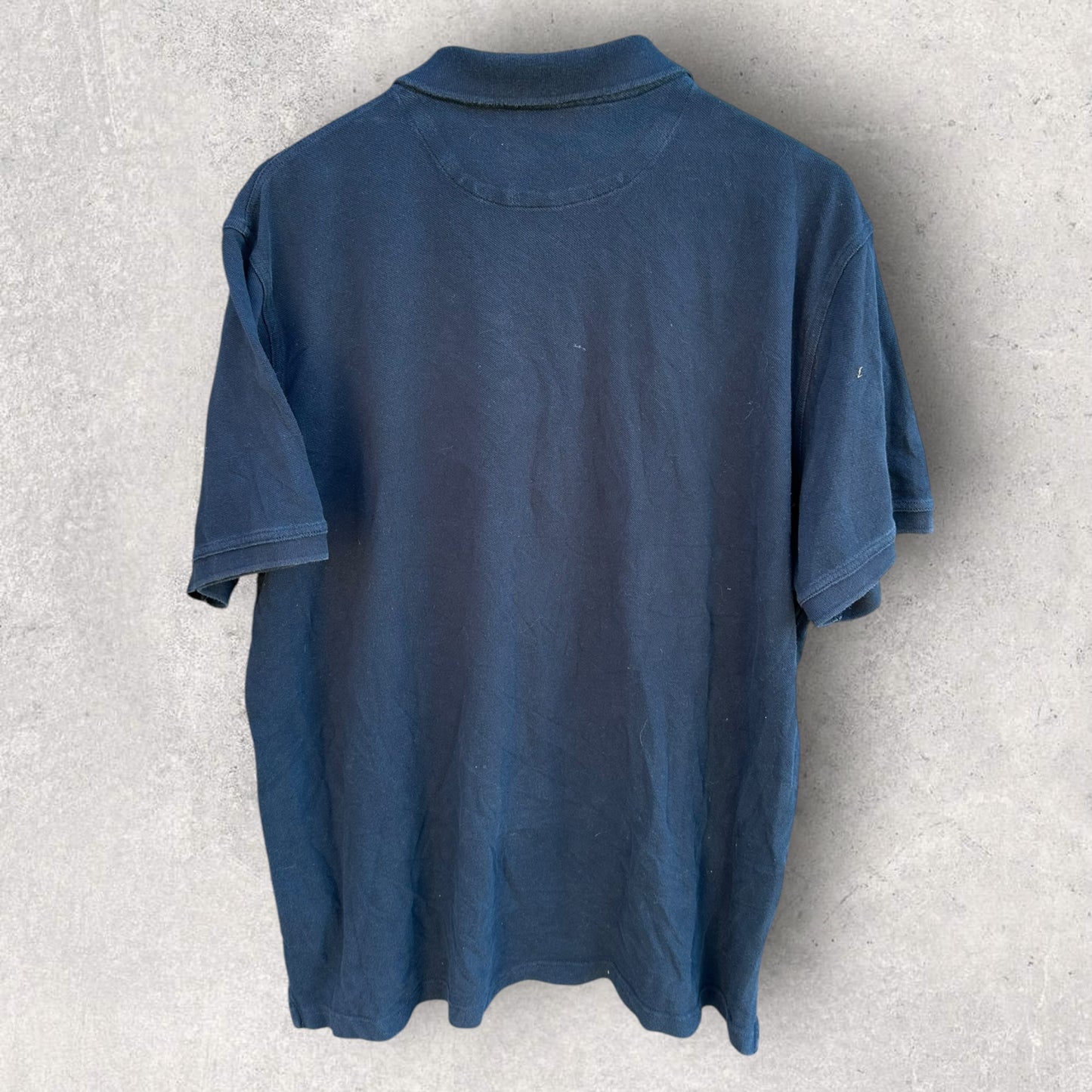 RM Williams Blue Short Sleeve Polo Shirt