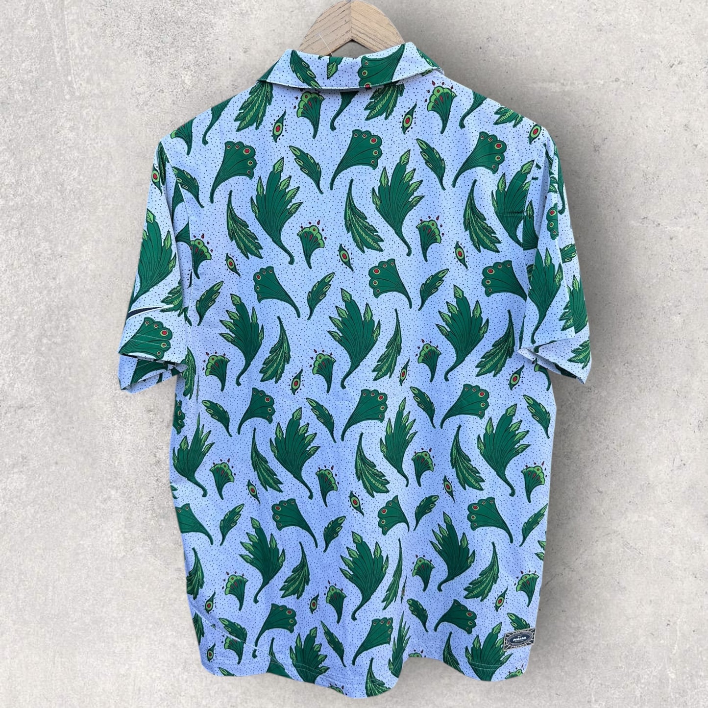 NIKE NIGERIA WOVEN SKATE TOP WHITE & GREEN