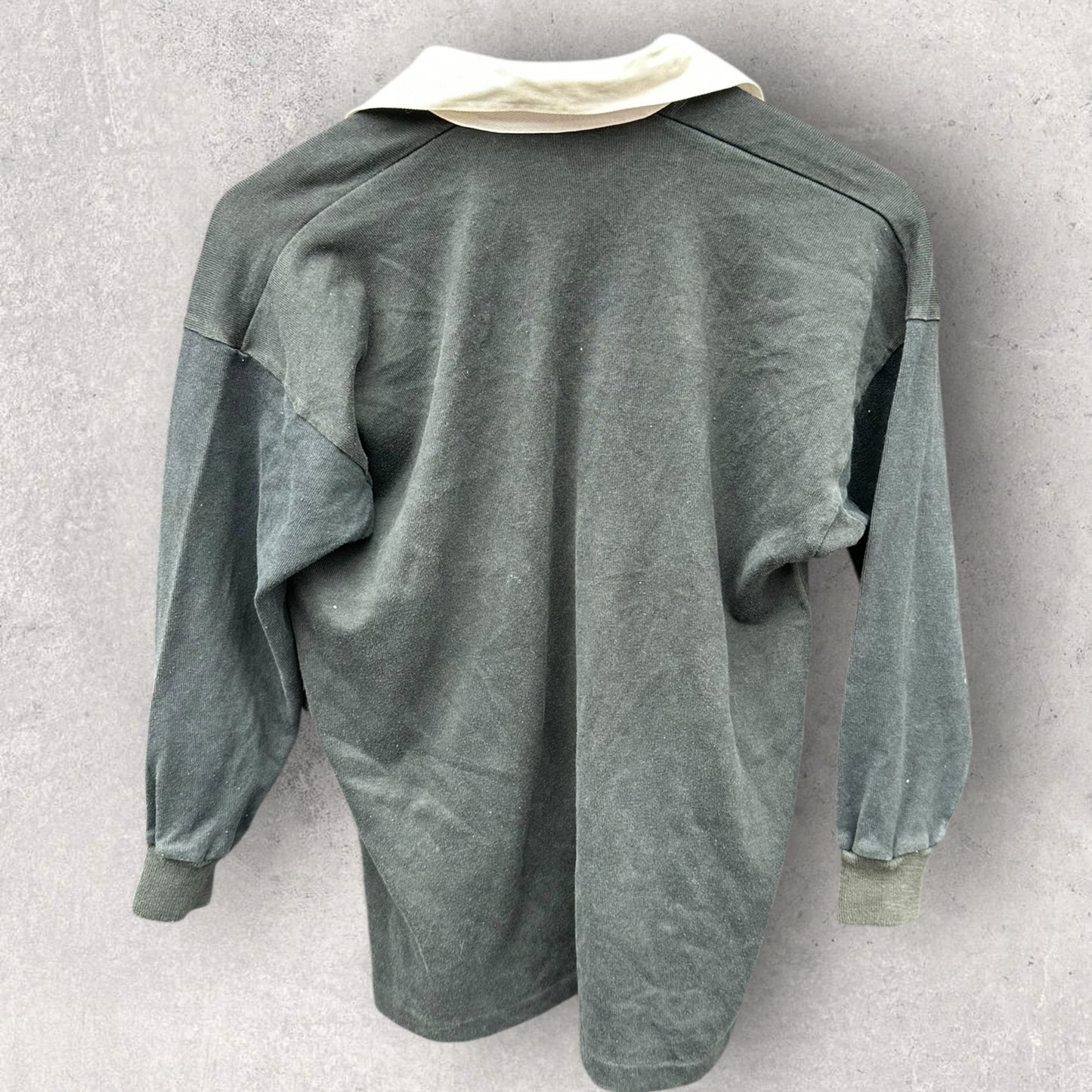 NEW ZEALAND ALL BLACKS CANTERBURY KIDS LONG SLEEVE COTTON VINTAGE JERSEY