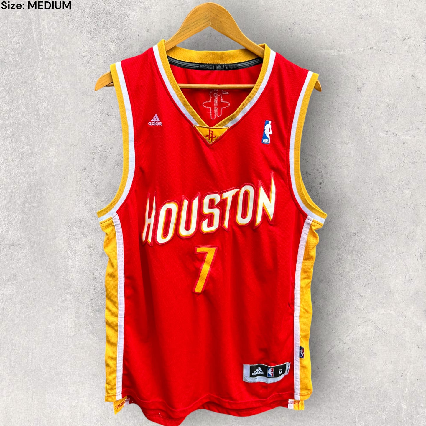 JEREMY LIN HOUSTON ROCKETS ADIDAS JERSEY