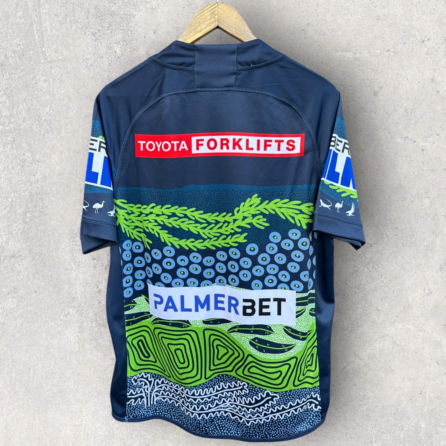 CANBERRA RAIDERS 2022 ISC INDIGENOUS JERSEY