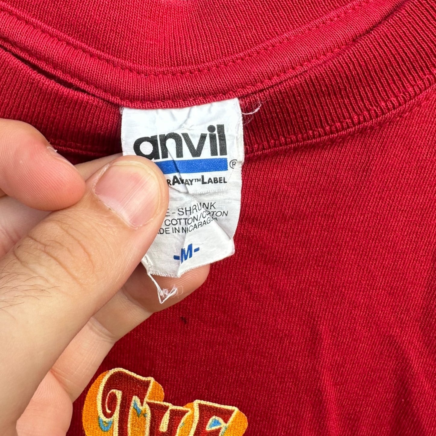 THE BEACH BOYS 2008 ANVIL RED TANK SINGLET