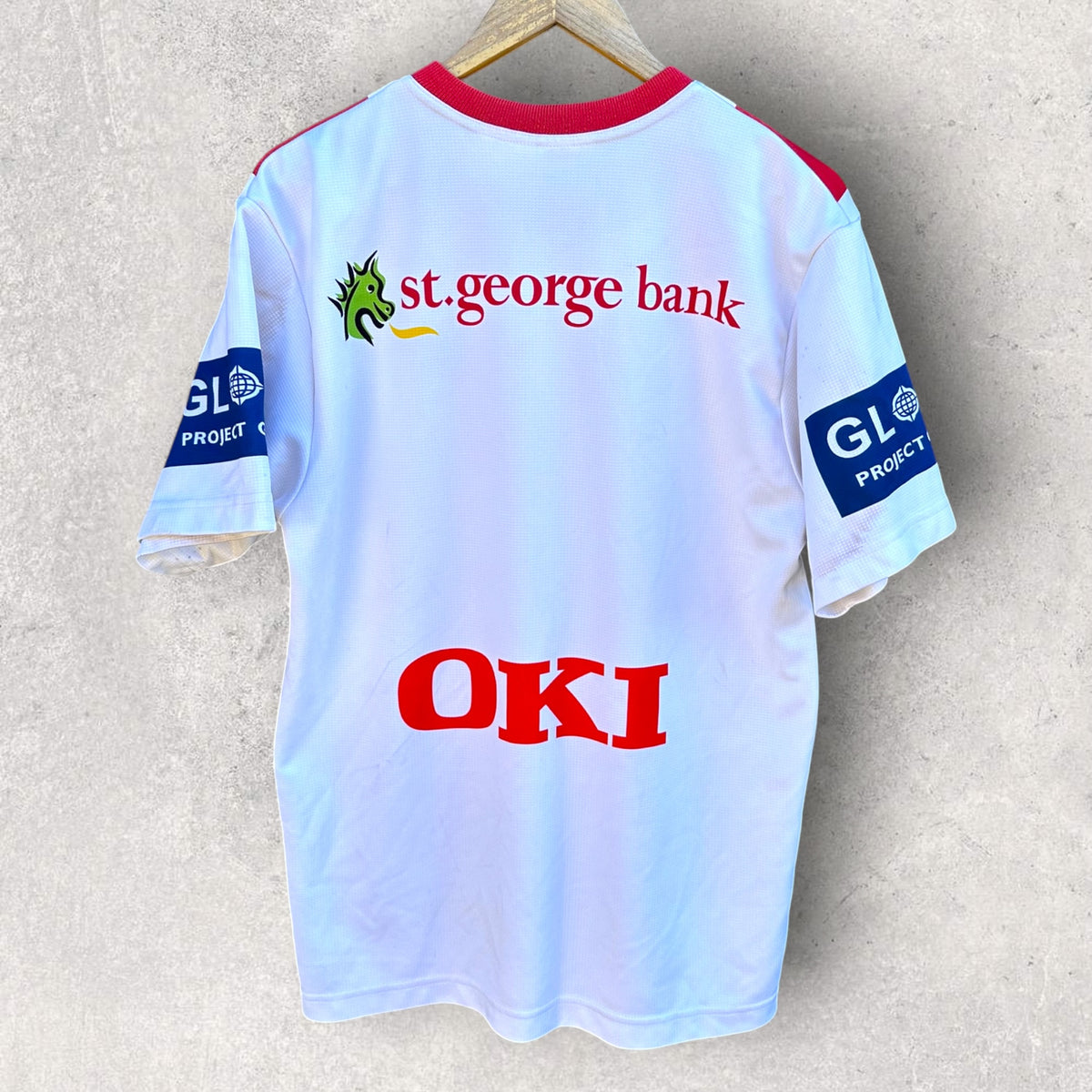 St George Illawarra Dragons 2006 Home Adidas Squad Signed Vintage NRL Jersey