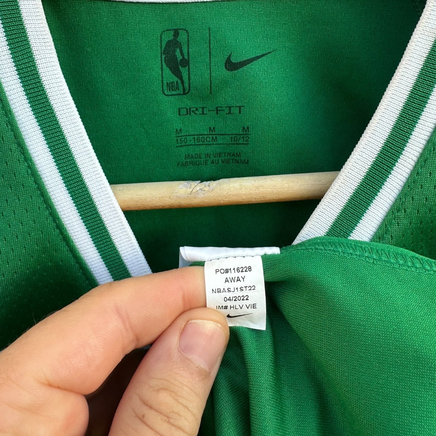 JAYSON TATUM BOSTON CELTICS NIKE SWINGMAN NBA JERSEY